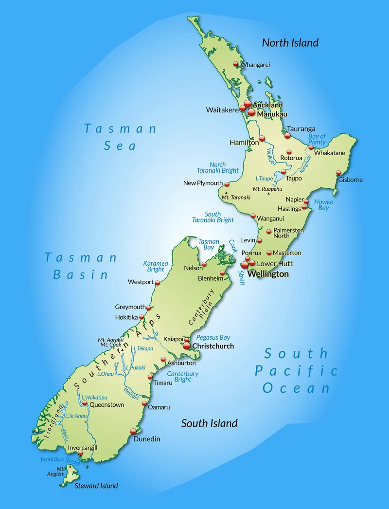 New Zealand: Its Place on the Map and Its Role in Our Future